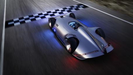 Mercedes-Benz Vision EQ Silver Arrow wallpaper