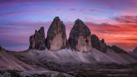 Tre Cime di Lavaredo (Drei Zinnen) wallpaper