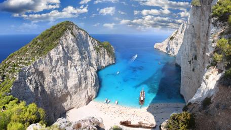 Shipwreck Beach (Navagio Bay) wallpaper