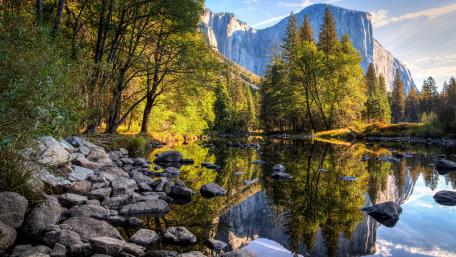 El Capitan from Yosemite Valley wallpaper