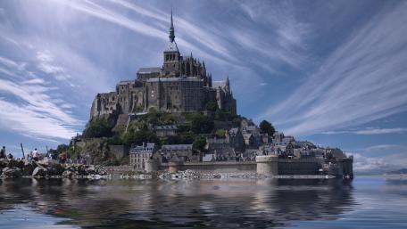 Mont Saint-Michel Monastery wallpaper