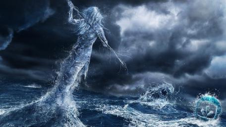 Sea goddess wallpaper