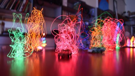Christmas lights wallpaper