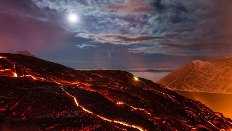 Tolbachik Volcano wallpaper