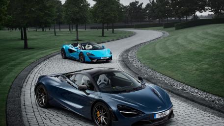 Stunning McLaren 720s in Scenic Setting wallpaper