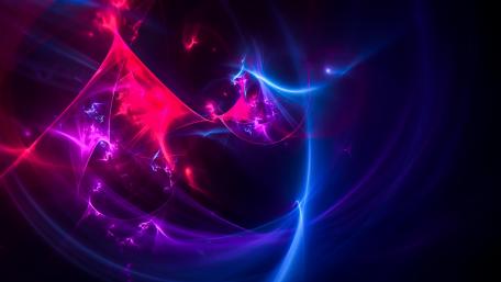 Glowing Whirlwind of Colors wallpaper