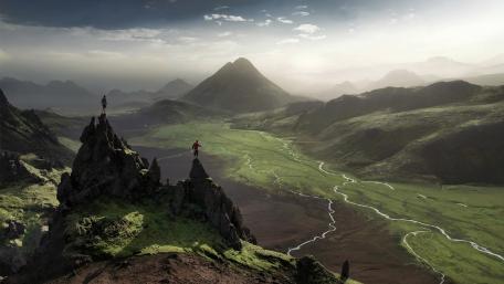Iceland landscape wallpaper