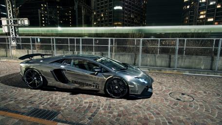 Liberty Walk Lamborghini Aventador wallpaper