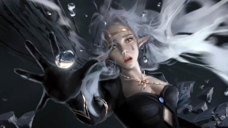 Elf girl wallpaper