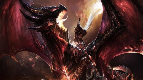 Fire Dragon wallpaper