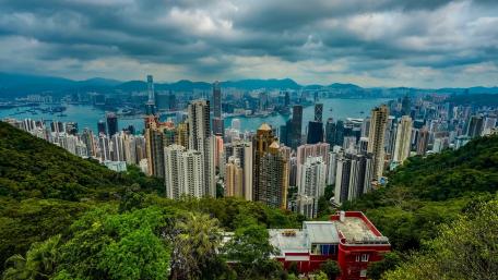 Hong Kong from Victoria Peak wallpaper