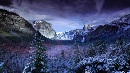 Yosemite, Tunnel View wallpaper