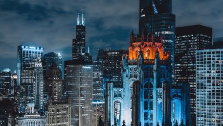 Tribune Tower wallpaper