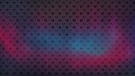 Bear head pattern wallpaper