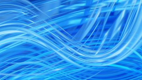 Blue waves wallpaper