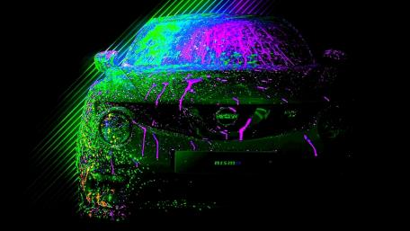 Colour Busted Nissan GT-R Nismo wallpaper