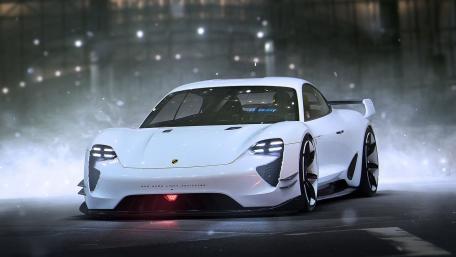 Porsche Mission E Concept Car wallpaper