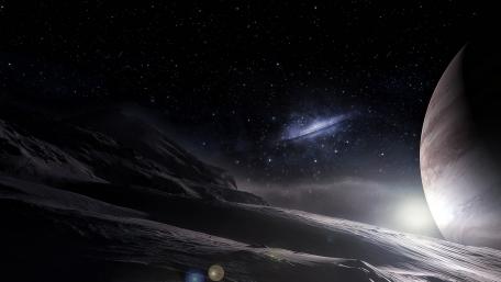 Alien planet landscape wallpaper