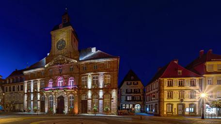 Weissenburg city hall wallpaper