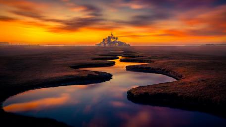 Mont Saint-Michel wallpaper