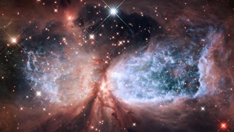 Star-Forming Region S106 wallpaper