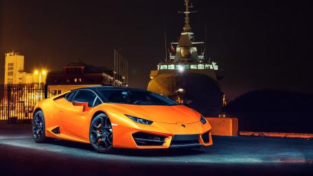 Yellow Supercar Dream wallpaper