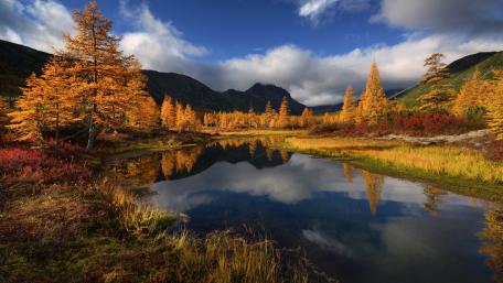 Russian autumn wallpaper