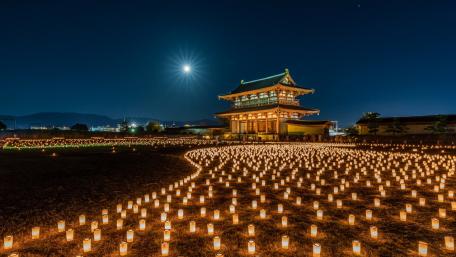 Heijo Imperial Palace Summer Festival wallpaper