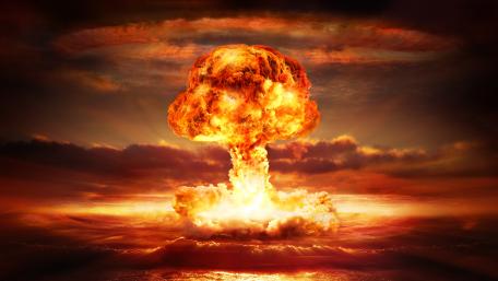 Apocalyptic explosion wallpaper