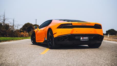 Visions of Speed in Orange Dreamcar wallpaper