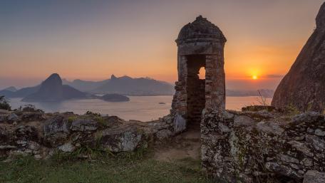 Fortress in Rio de Janeiro wallpaper