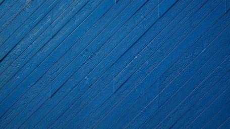 Blue wood planks wallpaper
