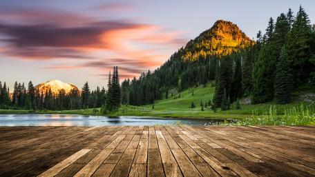 Tipsoo Lake (Mount Rainier National Park) wallpaper
