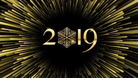 New Year Celebration 2019 Wallpaper wallpaper