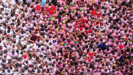 Pamplona’s Running of the Bulls wallpaper