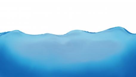 Flowing Aquatic Serenity in Blue Tones wallpaper