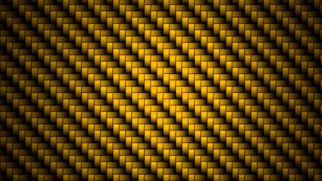 Yellow carbon fibers wallpaper