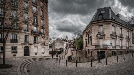 Place Dalida, Montmartre, Paris wallpaper