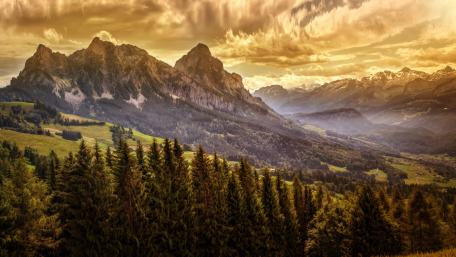 Kleiner Mythen - Switzerland wallpaper