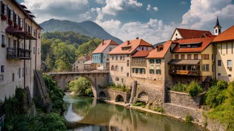 Capuchin Bridge wallpaper
