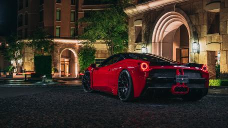 Creative Bespoke Ferrari 458 wallpaper