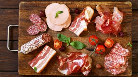 Charcuterie platter wallpaper