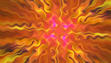 Energizing Warmth in Abstract Art wallpaper
