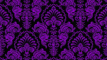 Purple classic pattern wallpaper