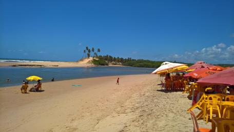 Serene Beach Paradise Retreat wallpaper