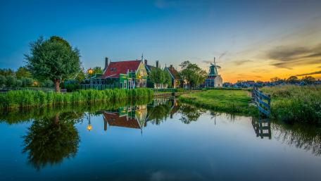 Zaanse Schans (Netherlands) wallpaper