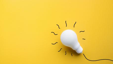 Light bulb wallpaper