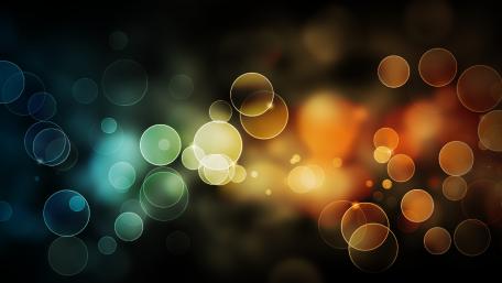Bokeh colours wallpaper