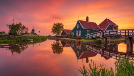 Zaanse Schans wallpaper