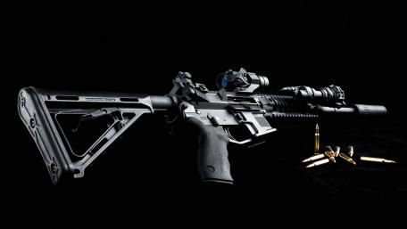 Tactical Assault Rifle Display wallpaper